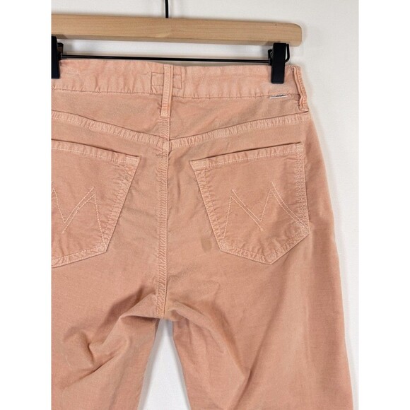 Mother Women Jeans Orange High Waisted Looker Lipstick And Other Stories Size 27 - Picture 10 of 11